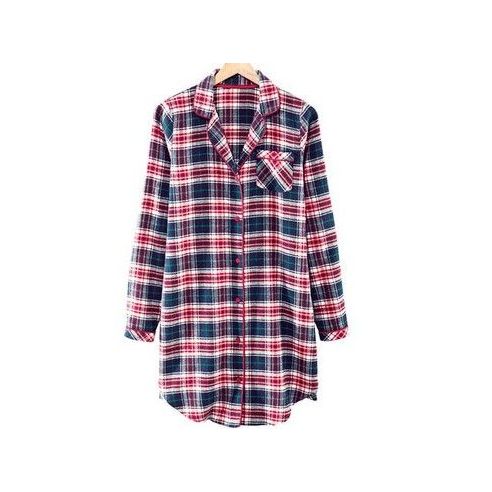 Female bike night shirt, warm home dress, Esmara robe - size m buy in online store