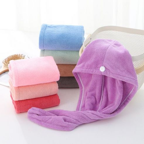Towel Chalma, Turban for drying hair from fluffy microfiber buy in online store