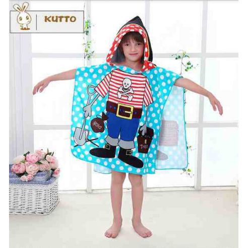 Beach Towel Poncho - Pirate buy in online store
