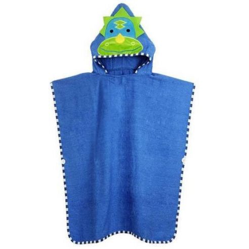 Children's Towel Cape Poncho (Analog Skip Hop) Hooded - Dinosaur 70 * 140cm buy in online store