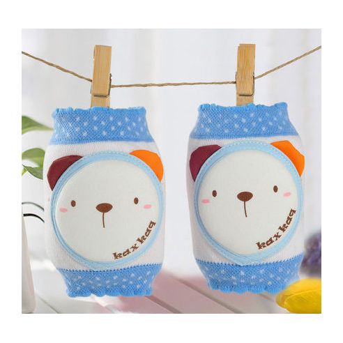 Knee pads with soft round bunch of bear with ears buy in online store