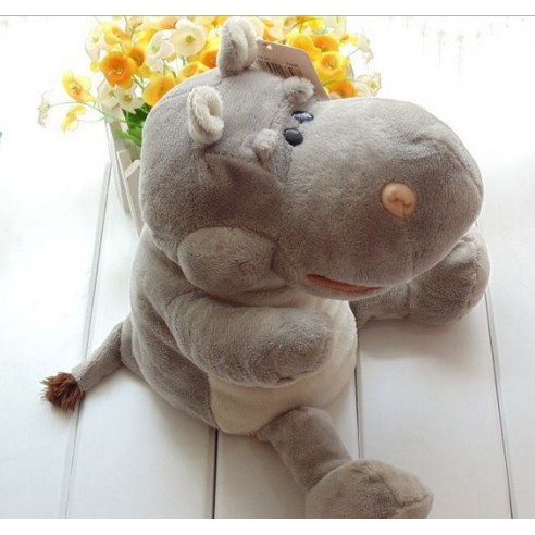 Hippopotam gray nici. buy in online store